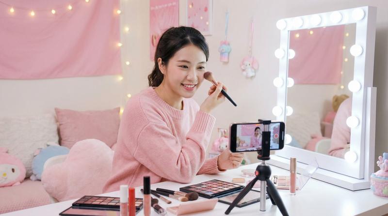 黄色仓库美妆视频